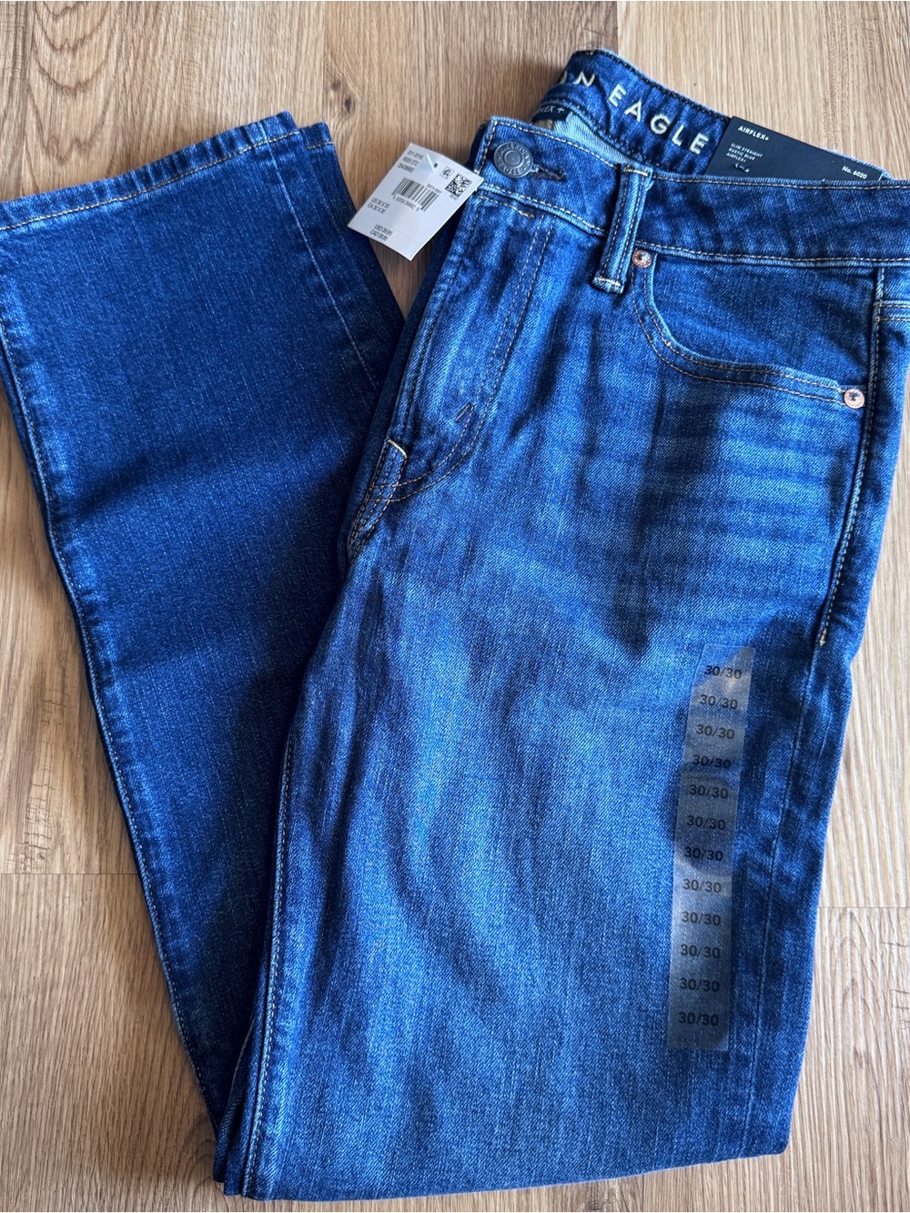 American Eagle Outfitters Men's Airflex Slim Straight 30X30